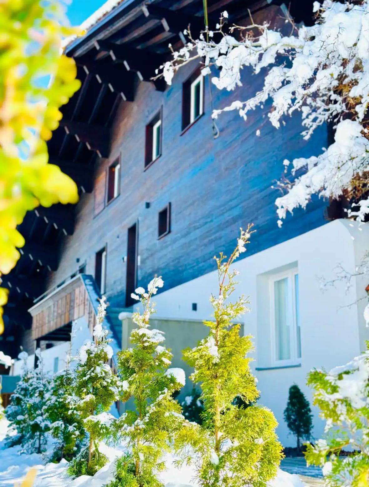Apartamento Cute & Cozy Oasis, Private Afternoon Sun Terrace Kandersteg Exterior foto